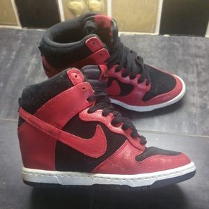 Nike Sky Hi Dunk wedges Sz 6 "